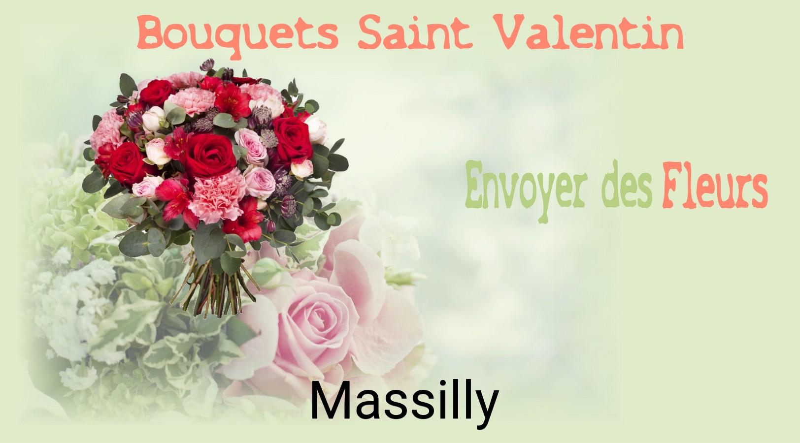 Roses de Saint-Valentin livrées à Massilly